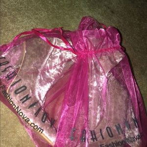 FASHION NOVA SUEDE/ PEARL HEELS